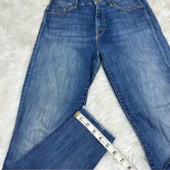 Mother‎ Women's High Waisted Looker Ankle Fray Not Rough Enough Jeans W28/L27 - Picture 11 of 11